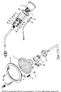 Head Lamp & Speedometer