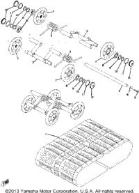Track Suspension Wheel