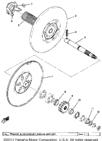 Secondary Sheave