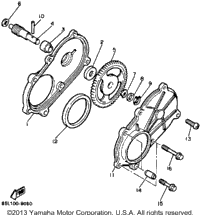 Pump Drive Gear