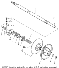 Secondary Sheave