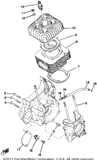 Crankcase - Cylinder