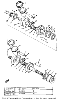 Crank - Piston