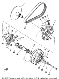 Primary Sheave Ec540c