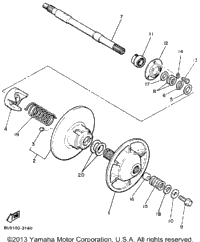 Secondary Sheave