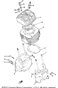 Crankcase - Cylinder