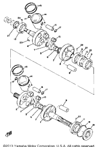 Crank - Piston