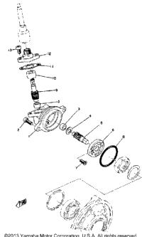 Speedometer Gear Unit