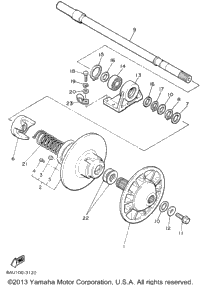 Secondary Sheave