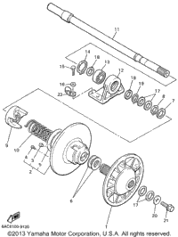 Secondary Sheave