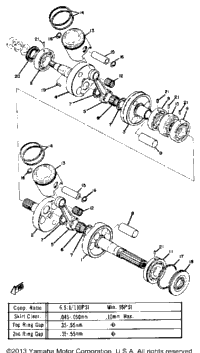 Crank - Piston
