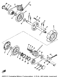 Rear Axle Sl292c