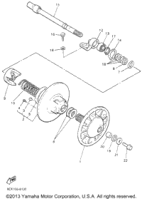 Secondary Sheave