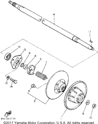 Secondary Sheave