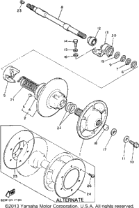 Secondary Sheave