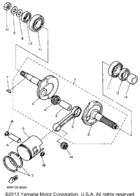 Crankshaft - Piston