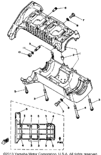 Crankcase Ec540c - D