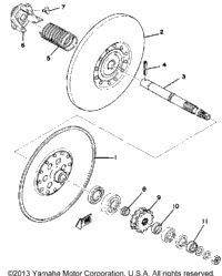 Secondary Sheave