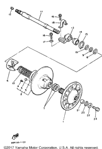 Secondary Sheave