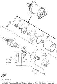 Alternate Starting Motor