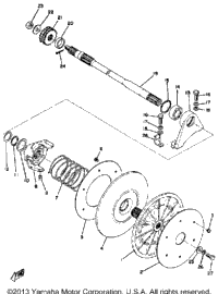 Secondary Sheave Gpx338f - Gpx433f