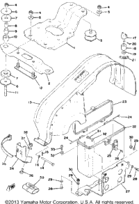 Engine Bracket - Drive Guard