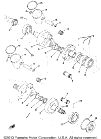 Crank - Piston