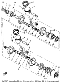 Crankshaft - Piston Ec540d