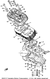Crankcase - Cylinder (Ex440b)