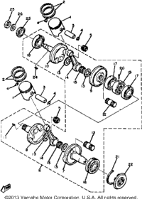 Crankshaft-Piston Et340tf - Tg