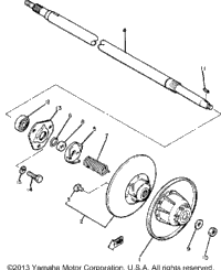 Secondary Sheave Br250f - G