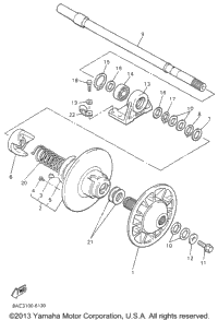 Secondary Sheave