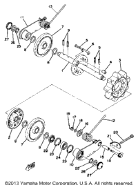 Rear Axle - Wheel
