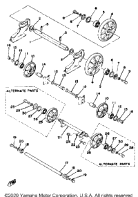 Rear Axle - Wheel