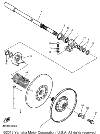 Secondary Sheave