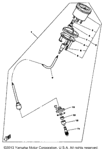 Tachometer Kit (Alternate Part)