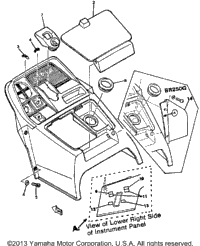 Instrument Panel Br250f - G