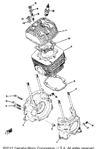Crankcase - Cylinder