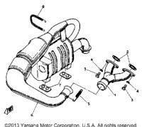 Exhaust Ec540c - D