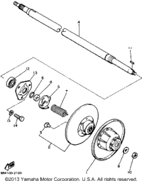 Secondary Sheave