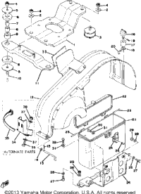 Engine Bracket - Drive Guard