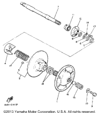 Secondary Sheave