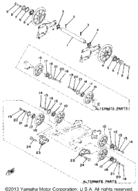 Rear Axle - Wheel