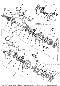 Crank - Piston