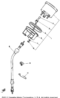 Speedometer Ec540c