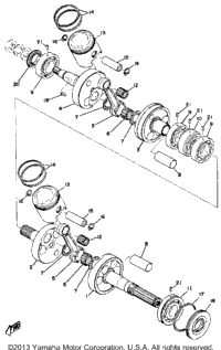 Crank - Piston