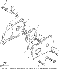 Pump Drive-Gear