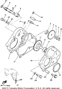 Pump Drive-Gear
