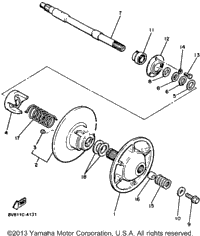 Secondary Sheave