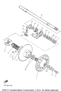 Secondary Sheave